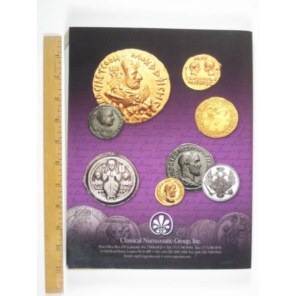 Triton X Auction Catalog January 9 to 10 2007 NY International Numismatic PPB - Picture 11 of 11